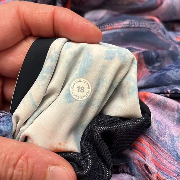 Lululemon Base Pace High-Rise Running Tight Nulux Atmospheric Purple Size 18 - Picture 9 of 9